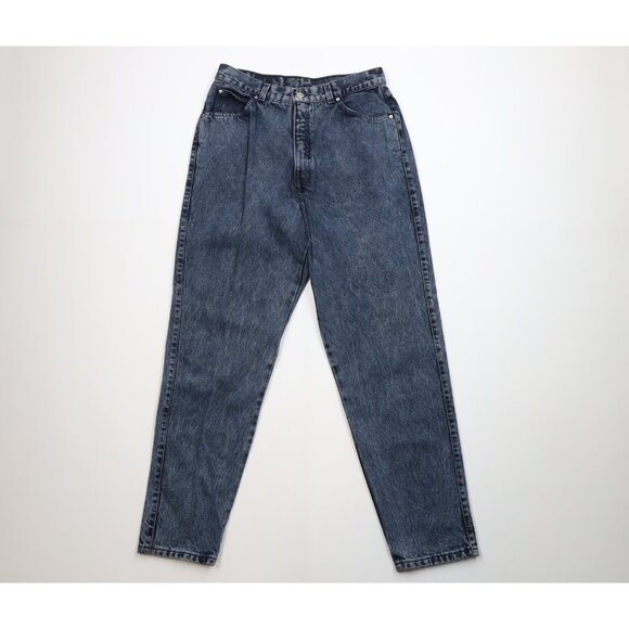 Vintage 80s 90s Levis Womens 16 Faded Acid Wash Relaxed Tapered Leg Jeans USA - Picture 1 of 13